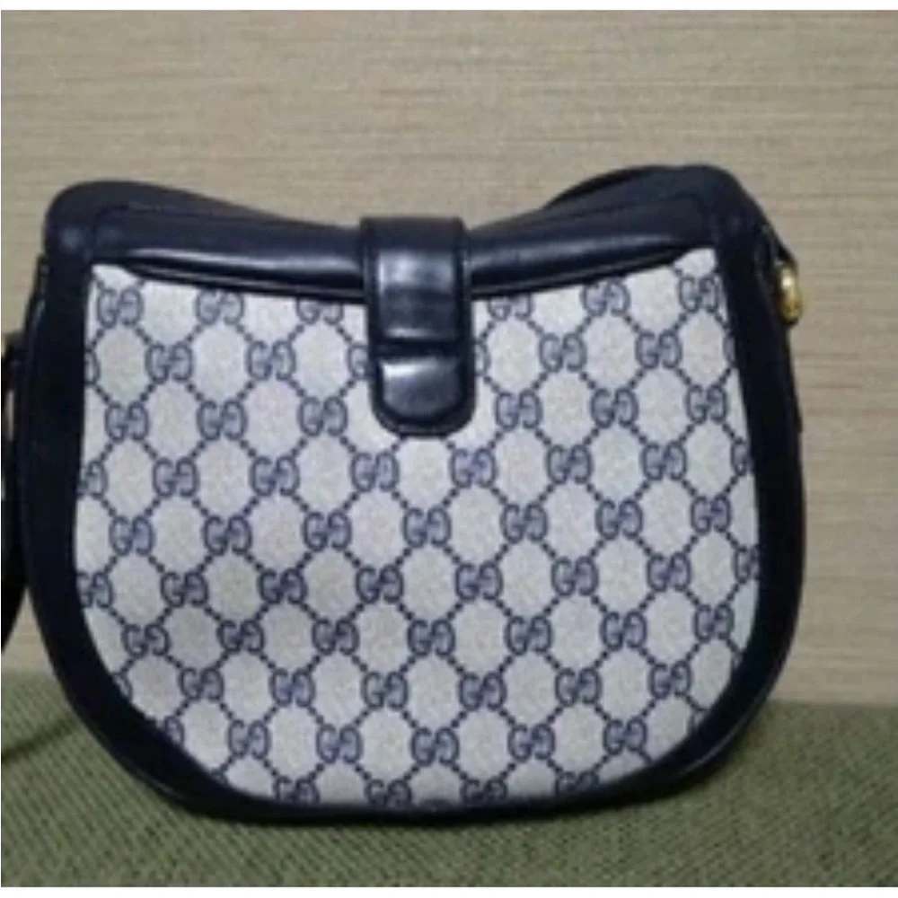 Gucci Navy and Red Women's Bag - Picture 2 of 9